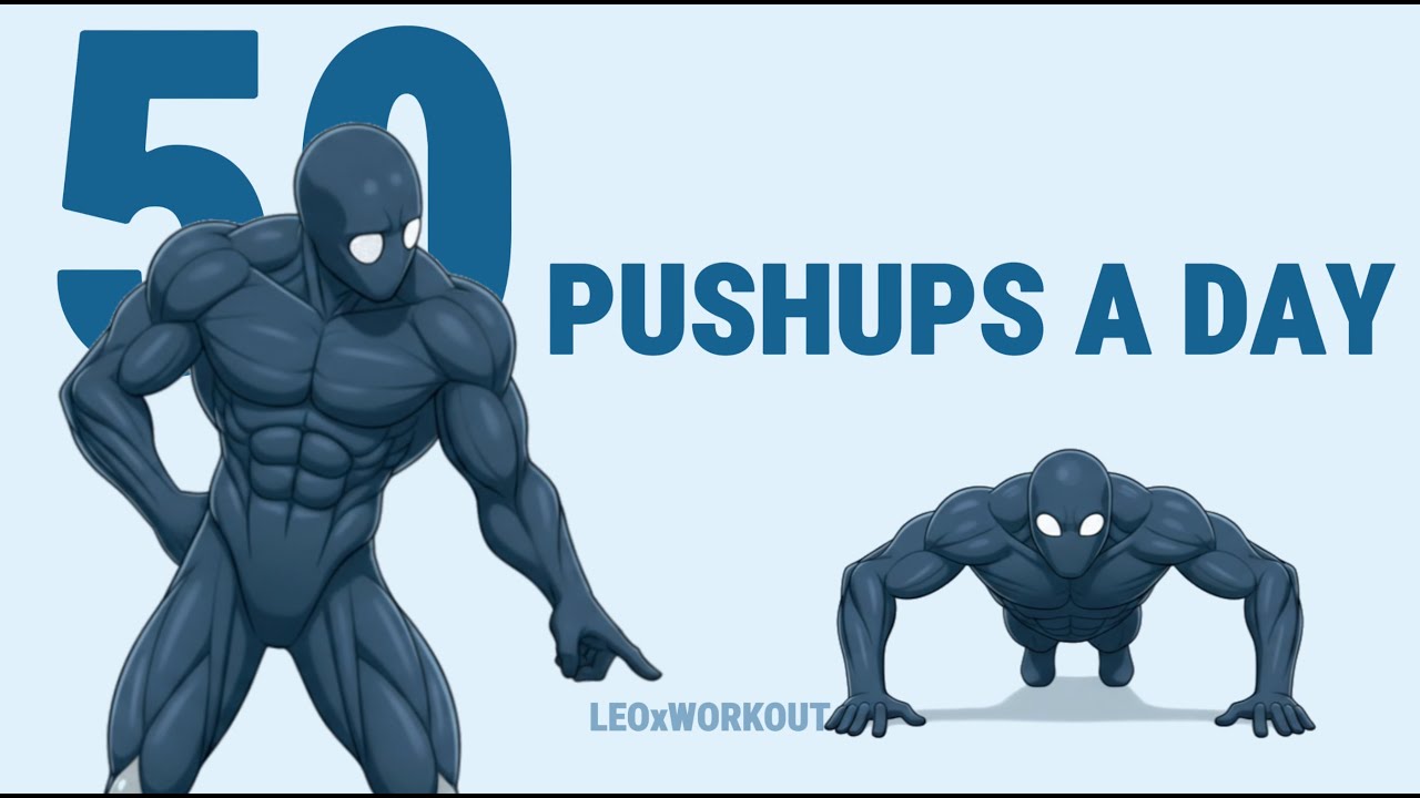 50 Push-Ups a Day for 30 Days | Shocking Body Transformation & Benefits