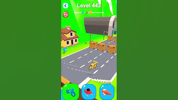 Shape-Shifting Funny Gameplay new hyper casual games level 443 #shorts #gameplay #shapeshifting