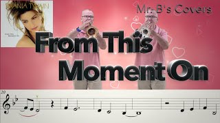 From This Moment On, by Shania Twain (Trumpet Cover)