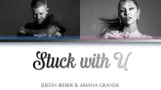 Justin Bieber & Ariana Grande - Stuck With U (Color-Coded Lyrics)