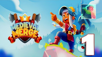 Medieval Merge: Epic RPG Games - Gameplay Walkthrough Part 1 (iOS, Android)