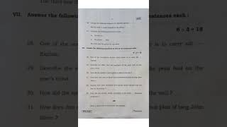 State Level Preparatory Sslc Class 10 First Language English Question