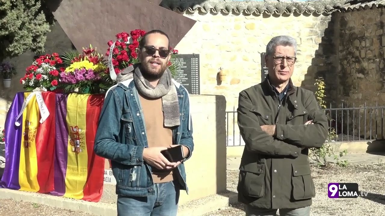 PSOE e Izquierda Unida de Baeza homenajean a las víctimas de la represión franquista 2 Acto del PSOE e IU de Homenaje a los represaliados en el Cementerio de Baeza 1.11.2024