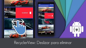 Android Studio - RecyclerView - Deslizar para eliminar y deshacer (Swipe to Delete and Undo)