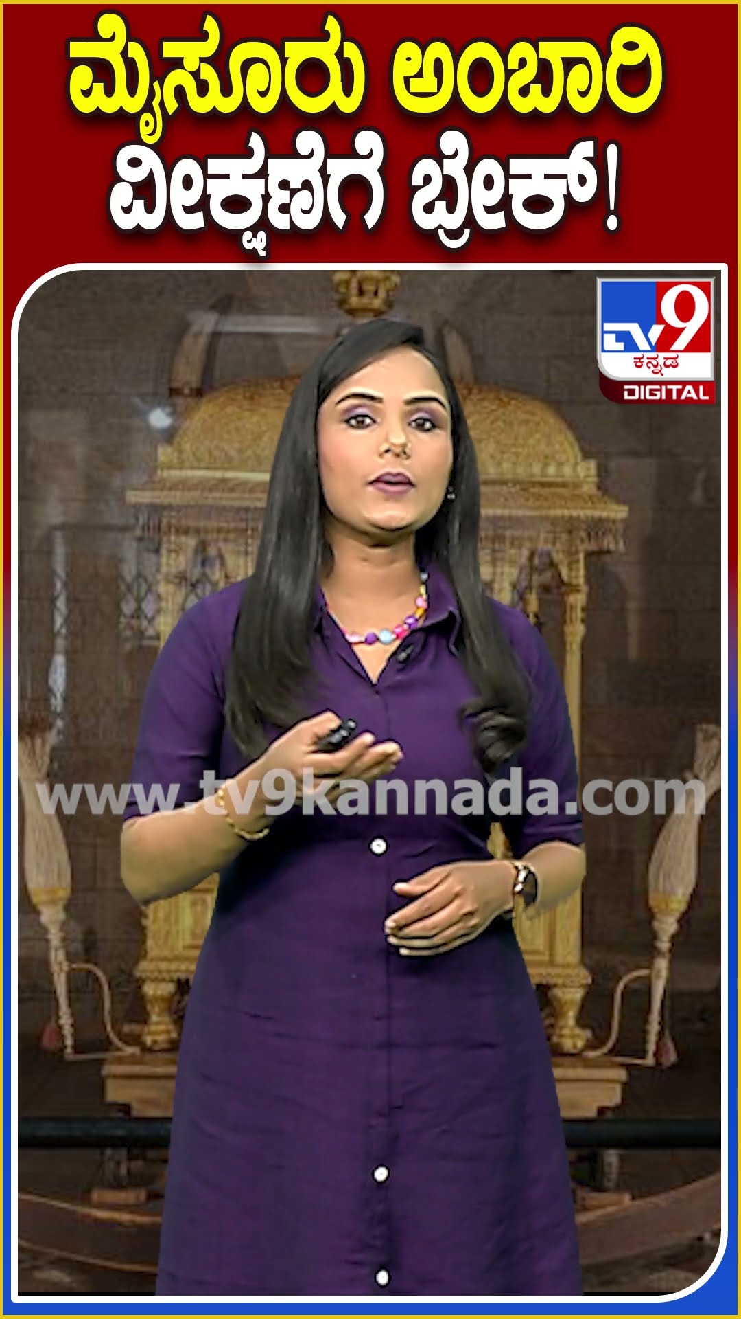 ಮೈಸೂರು ಅಂಬಾರಿ ವೀಕ್ಷಣೆಗೆ ಬ್ರೇಕ್! #Mysorepalace #Tv9D
