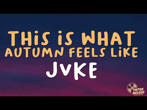 JVKE - this is what autumn feels like (Lyrics)
