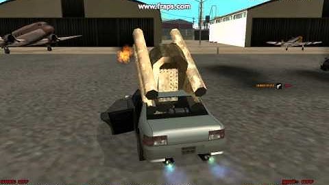 SAMP - Everystuff /gunship command demo