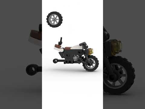 Lego motorcycle MOC