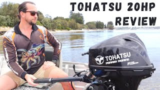 Tohatsu 20hp EFI Outboard Review  Is this the BEST on the market? NOT SPONSORED **Same as Mercury**