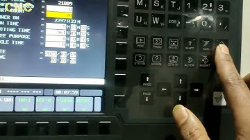 How to parts count edit in cnc fanuc control.... Parts count edit kaise kore FANUC control may...