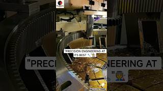 "Satisfying Gear Cutting Process 🔥 | Precision Engineering in Action | #machining #shorts #welding
