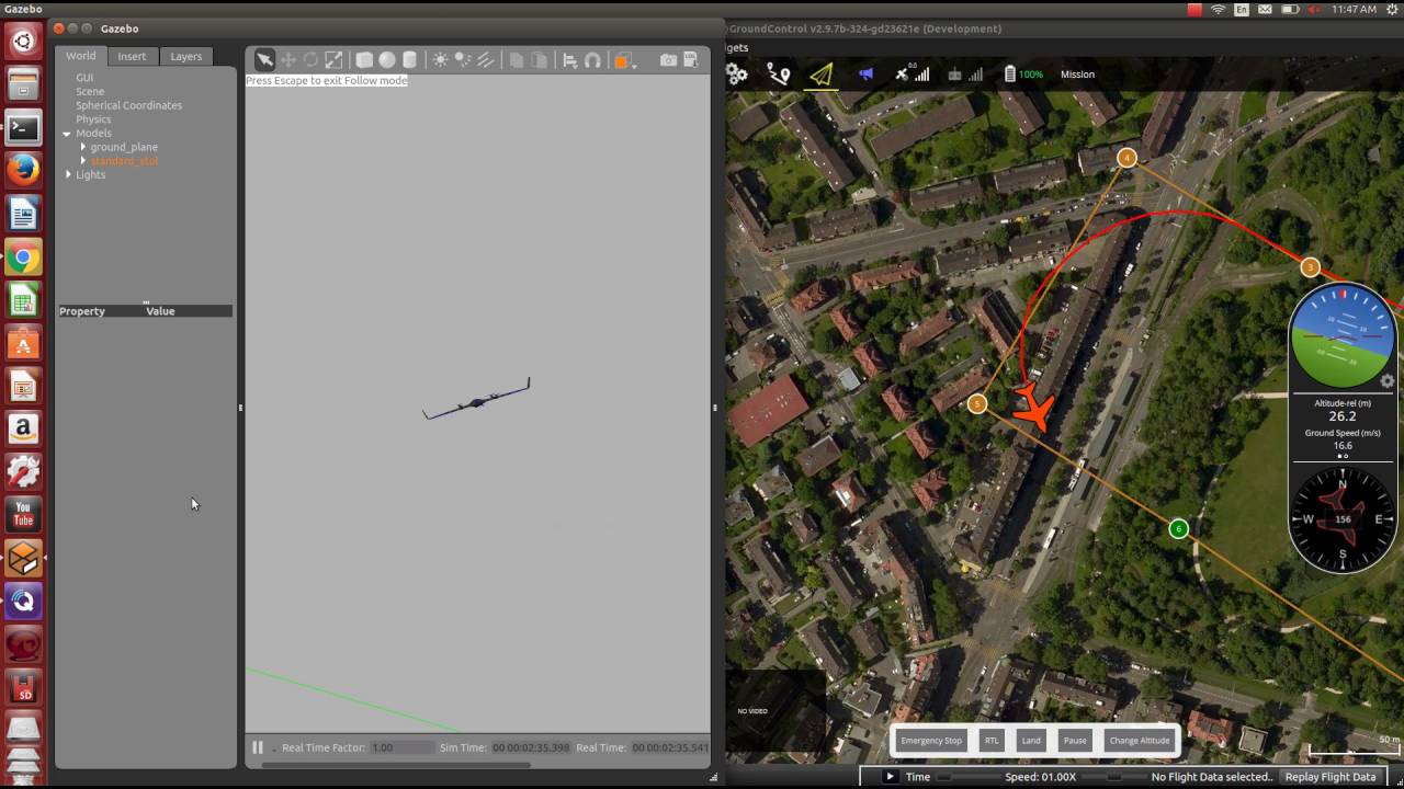 PX4 SITL QuadPlane autonomous mission with Qgroundcontrol YouTube