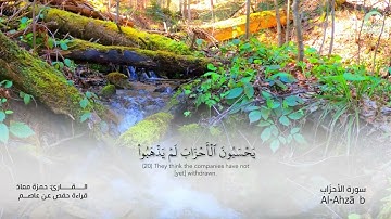 33 سورة الأحزاب | القارئ :حمزة معاذ