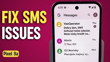 How to Fix Can’t Send or Receive SMS on Google Pixel 9a