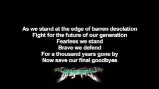 Download lagu DragonForce - Last Man Stands | Lyrics on screen | HD