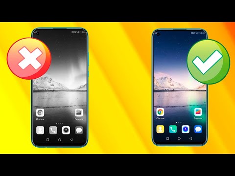 Как убрать черно-белый экран на Android телефоне.Как сделать цветной экран на смартфоне