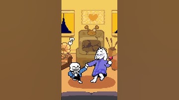 SANS DANCING WITH TORIEL?! 😳 | DELTARUNE Chapter 3 & 4