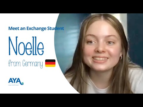 Meet Noelle | AYA High School Exchange Student from Germany