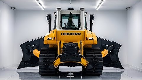 Liebherr D9512 Bulldozer - The Most Powerful Yellow Beast Ever Built!