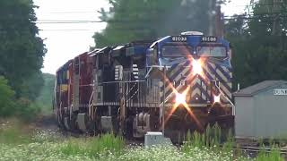 CEFX NS CP CP SD40-2  ICE SD40-2   Engines on NS Train