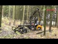 Country 330 log crane presentation in  belarus   