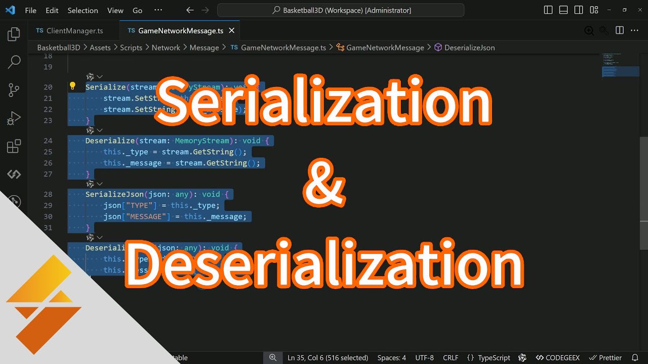 Serialization & Deserialization | SandMod - YouTube