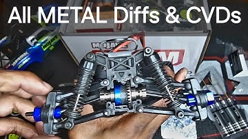 Arrma Mojave Grom: ALL Metal CVDs & Diffs Installed