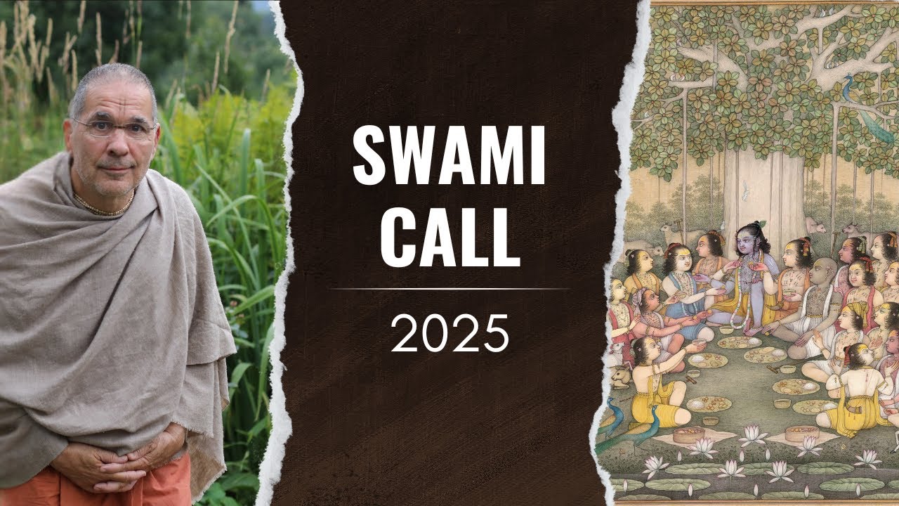 Swami B. V. Tripurari Live Q&A; November 2, 2025: The True Meaning of Humility