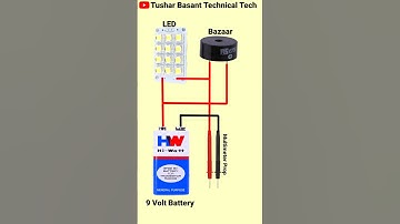 DC Continuity light Tester Connection DIY Project #shorts