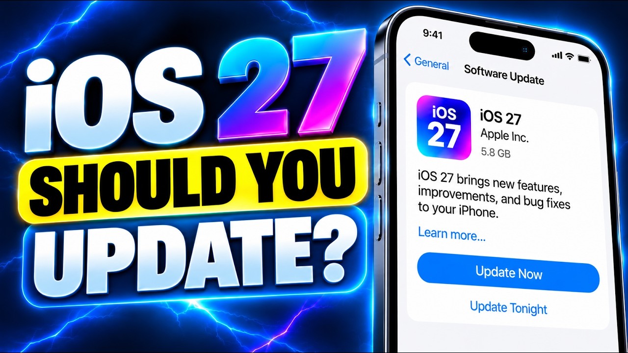 Iphone Update 26 iOS 27 – Should You Update Now or Wait? (2026) - YouTube