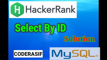 Hackerrank Select by ID solution in hindi sql  #sql #hackerrank #revising @coderAsif