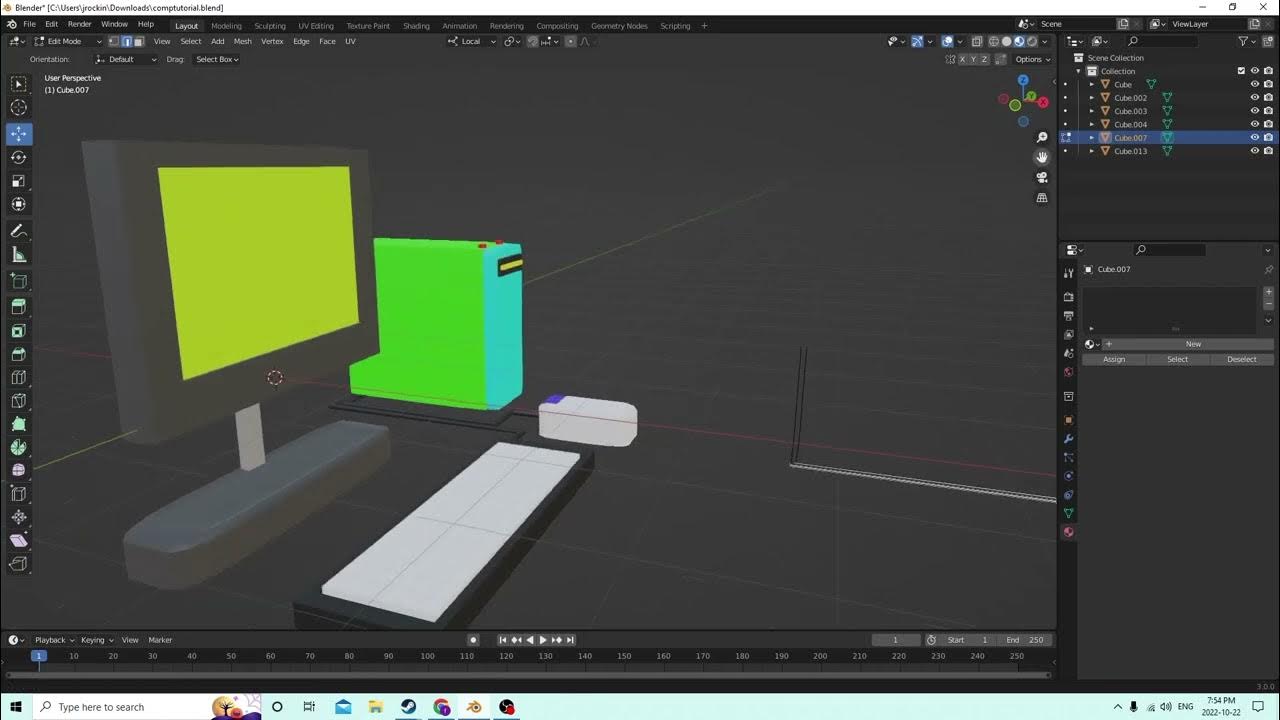 Blender Computers Tutorial (Part 3) YouTube