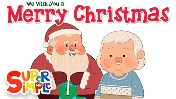 We Wish You A Merry Christmas | Holiday Song for Kids! | Super Simple Songs