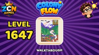 Details Colony Flow Level 1647 Walkthrough | New Update | Full Solution Update