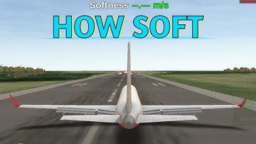 BUTTER LANDING - AIRLINE COMMANDER SOFT LANDING CHALLENGE