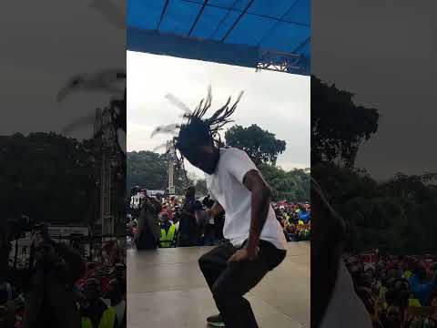 Gen Z sings sitasimama maovu yakitawala at Uhuru Park.
