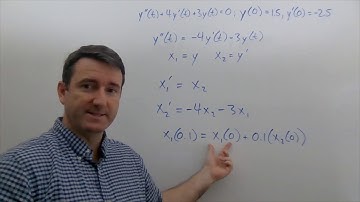 Differential Equations - Euler’s Method for Systems in Normal Form