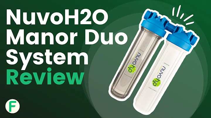 NuvoH2O Manor Whole Home Duo Citrus Water Softener & Taste Filter System Review💧