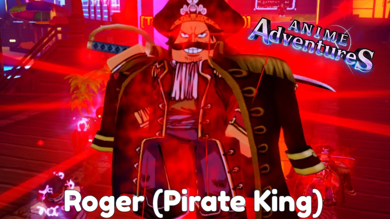 Anime Adventures  Shiny Roger (Pirate King) - Gol D. Roger FULL SSS