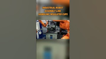 Industrial Robots in Action: Handling Insulated Cups#industrialrobots #handlingrobot #evsrobot