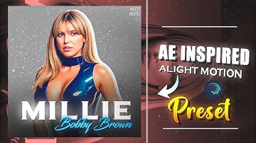 MILLIE BOBBY BROWN EDIT ❤️ | AE INSPIRED ALIGHT MOTION PRESET | EFX EDIT ALIGHT MOTION XML/PRESET