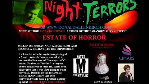 Night Terrors: Episode #1 - Guest: Anita Jo Intenzo