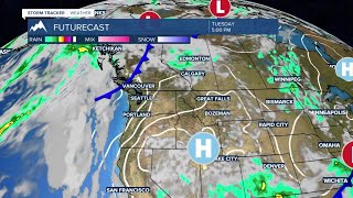 Hot and dry pattern continues this week