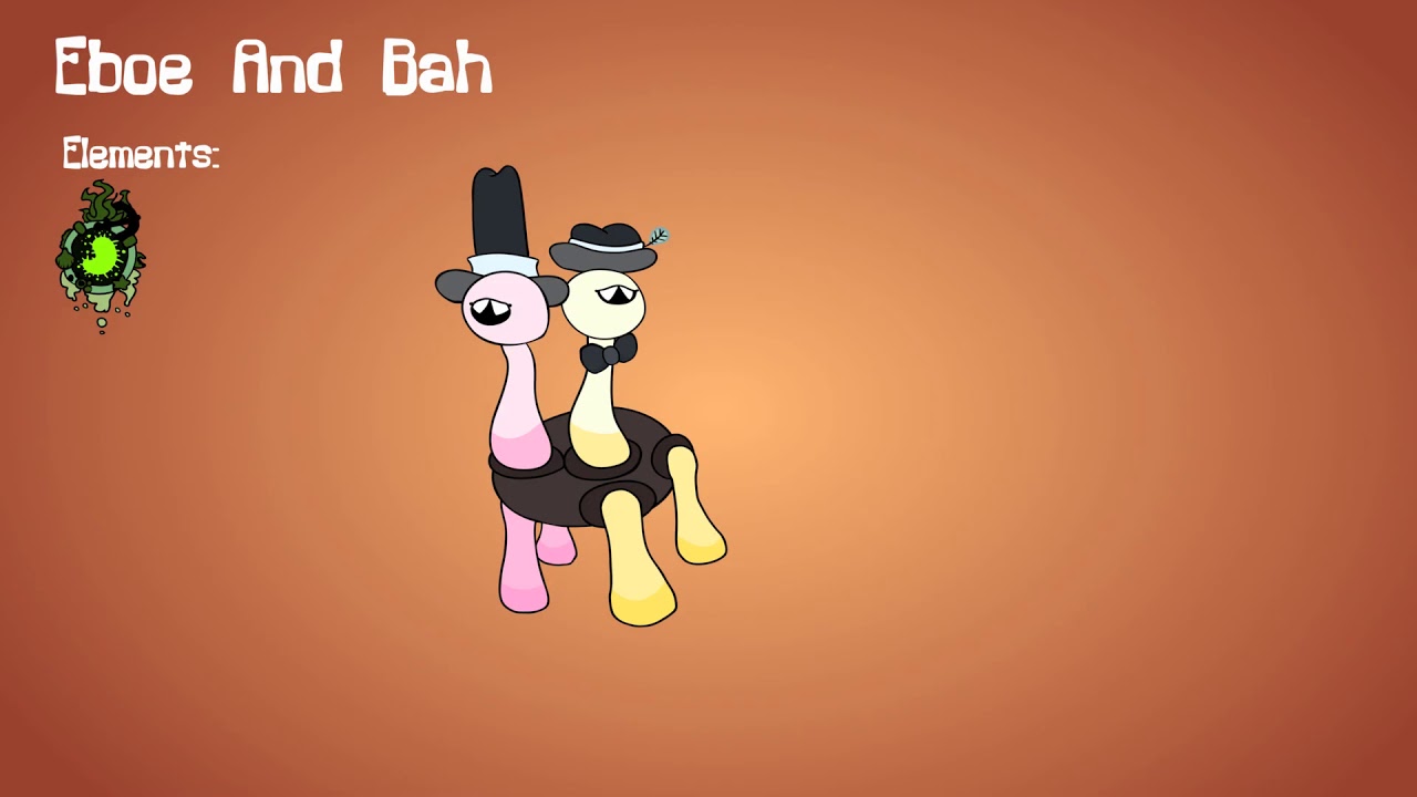 My Singing Monsters - Eboe and Bah (Rubber Island) (Ft: Strymes) - (The bio and everything will be written later)
