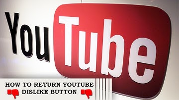 How to Return Youtube Dislike Button || Restore Youtube Dislike Button