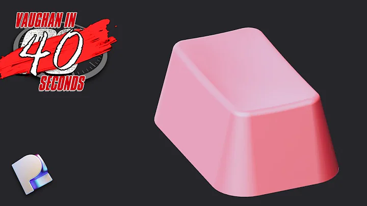 Plasticity | Modeling a Keyboard Key Alternate Method