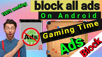 How to stop third party Ads on Game time!!गेम खेलते समय विज्ञापनों को कैसे बंद करें!100% Real trick
