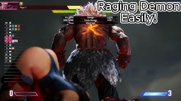 How To Raging Demon On Modern Controls - Street Fighter 6