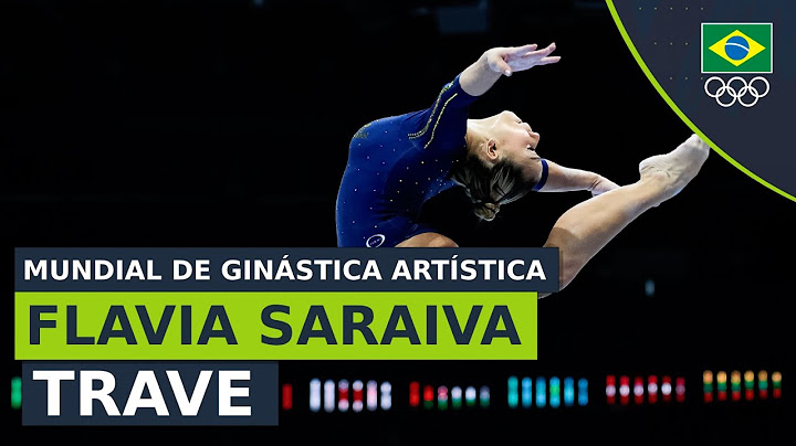Mundial de Ginástica Artística Antuérpia 2023 - Final por Equipes | Flávia Saraiva na trave
