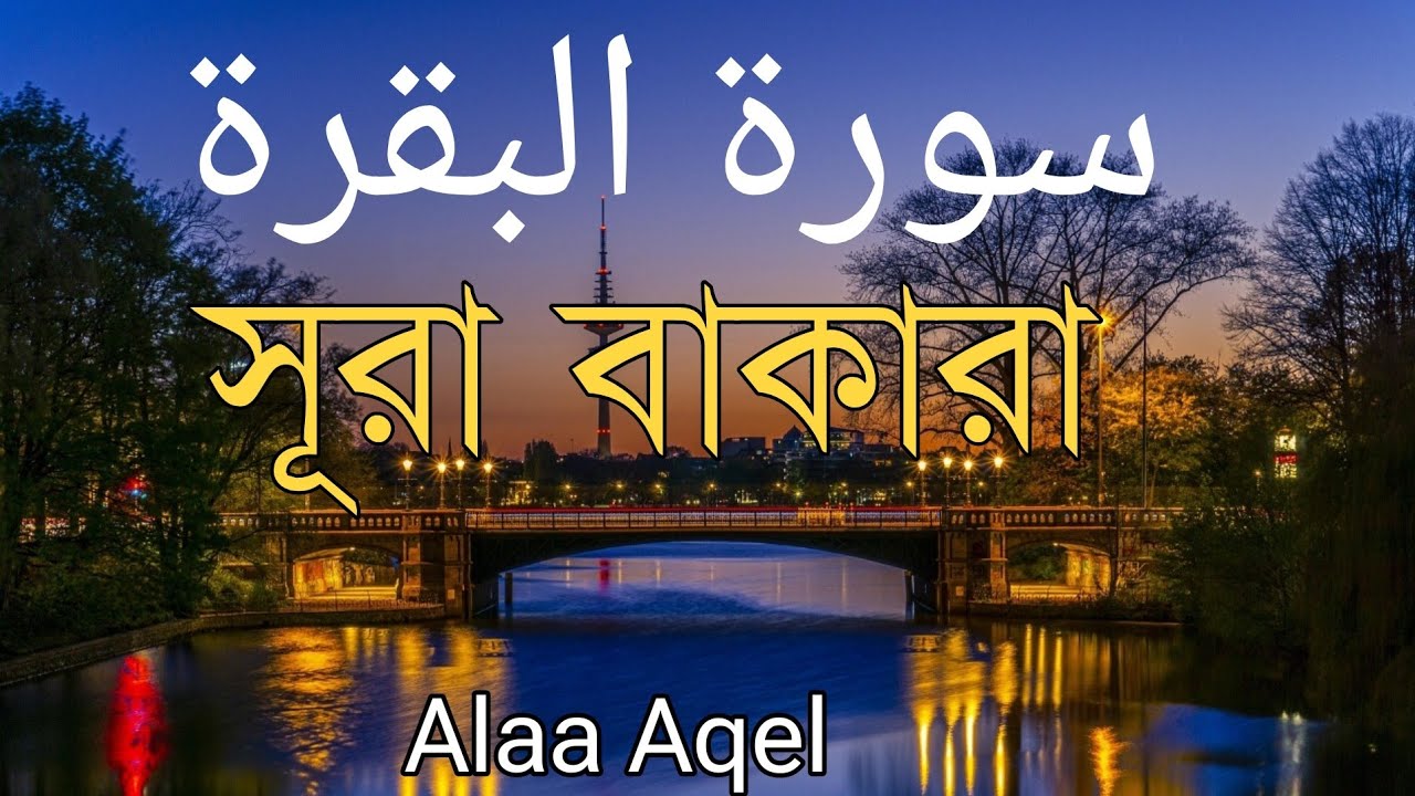 ঘরের উন্নতির জন্য সূরা বাকারা প্রতিদিন শুনুন I Surah Al Baqarah Full Quran Recitation